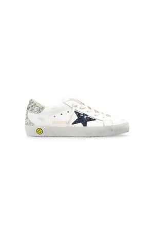 sneakers in pelle bianco GOLDEN GOOSE KIDS | GYF00102F00590311339